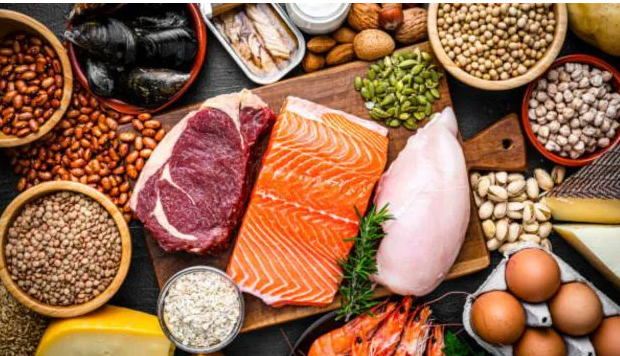 "Protein-rich Indian diet food"